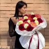 Монобукет из 21 георгина Картина Микеланджело