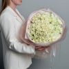 Букет из 51 белой розы Кения Райский сад
