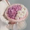Букет с гортензией Безмятежное счастье