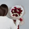 Монобукет из 35 разноцветных роз Алиса