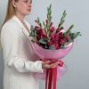 Букет с гладиолусами Аврора
