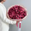Букет с кустовыми розами Сангрия