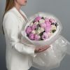 Букет с пионами Ягодное мороженое