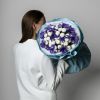 Букет с ирисами Лазурное признание