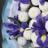 Букет с ирисами Лазурное признание