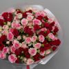 Монобукет из кустовой розы Ягоды Карелии