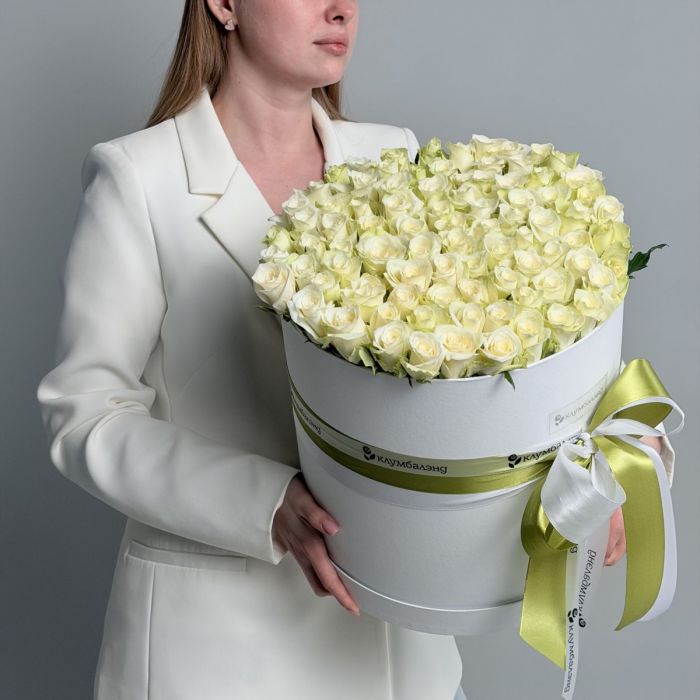 Коробка с розами Небеса